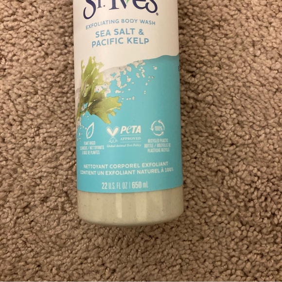 St. Ives Exfoliating Body Wash Sea Salt & Pacific Kelp 22 Fl Oz - New - Picture 4 of 7
